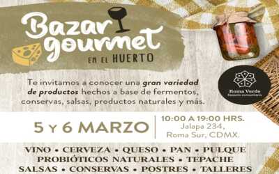 Primer “Bazar Gourmet” en el Huerto