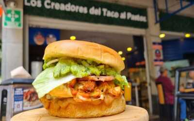 La hamburguesa más mexicana
